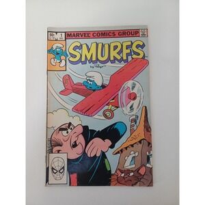 Smurfs #1 1982‎ Marvel Comics Comic Book VTG